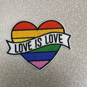 Love is Love iron on patch